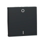 Вимикач двополюсний, 1-кл., сх. 2, 16 AX, 250 В, Unica New антрацит, Schneider Electric