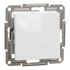 Перемикач 1-кл.перехресний, білий, Asfora, без рамки, Schneider Electric