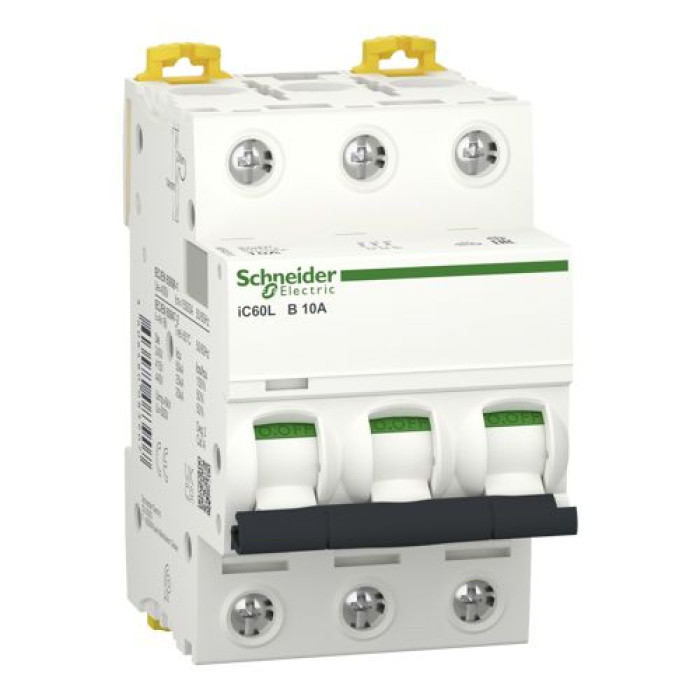 Автоматичний вимикач Schneider Electric iC60L 3P 10A B