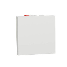 Вимикач 1-кл., кнопковий, сх. 1, 10 A, Unica New білий, Schneider Electric