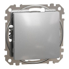 Вимикач 1-кл. Sedna Design алюміній, Schneider Electric