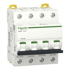 Автоматичний вимикач Schneider Electric iC60H 4P 2A C