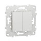 Вимикач 2-кл. сх.5 10А білий, Schneider Electric
