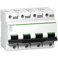 Автоматичний вимикач Schneider Electric C120N 4P 80A D
