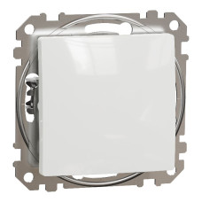 Кнопковий вимикач 1-кл. SE Sedna Design білий, Schneider Electric