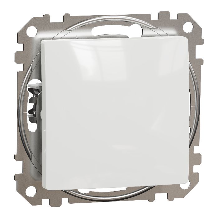 Кнопковий вимикач 1-кл. SE Sedna Design білий, Schneider Electric