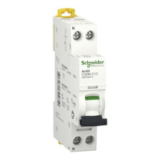 Автоматичний вимикач Schneider Electric Acti9 iC40N 13 А 1P+N C 6 кА