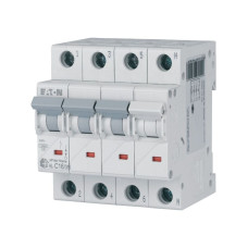 Автоматичний вимикач HL C16/3N 4p С 16А 4,5кА, Eaton