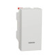 Вимикач 1-кл. кнопк. з підсв. 1-мод. 10A Unica New, білий, Schneider Electric