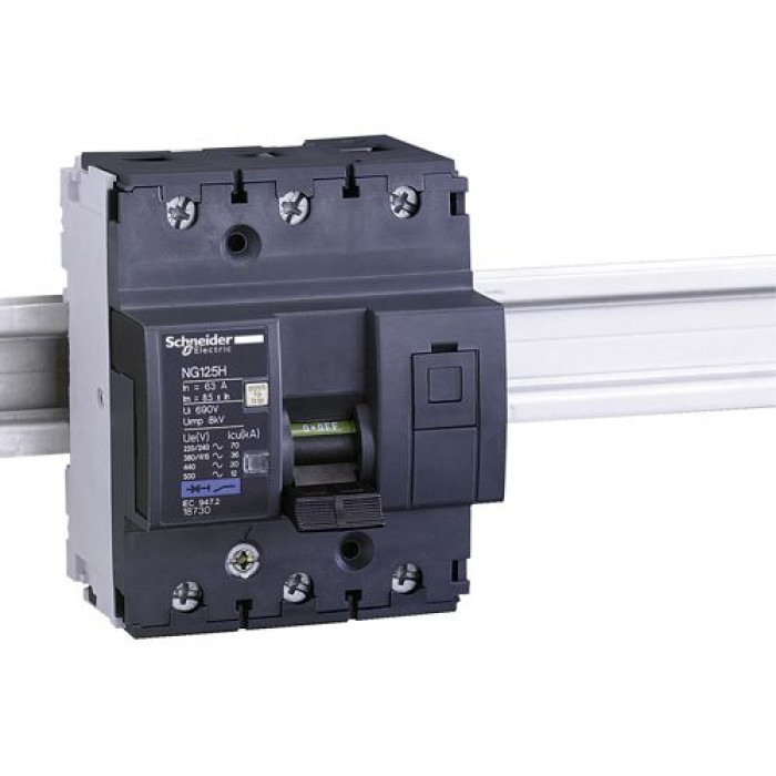 Автоматичний вимикач Schneider Electric NG125H 3П 16A C