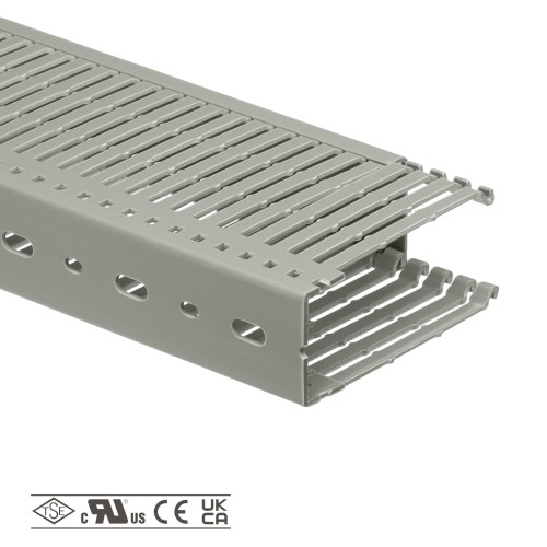 Перфорированный короб 40х100мм Klemsan KKD 4010 2м (0.0.0.5.554010)