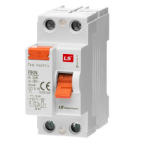 Устройство защитного отключения LS Electric RKN 2P 32А 6 кА, 30 мА АС (062203028B)