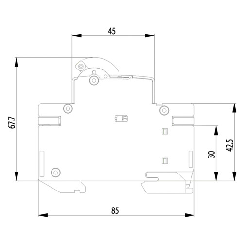 Автоматический выключатель ETI 32А C 3P 6kA ETIMAT 6 (2145519)