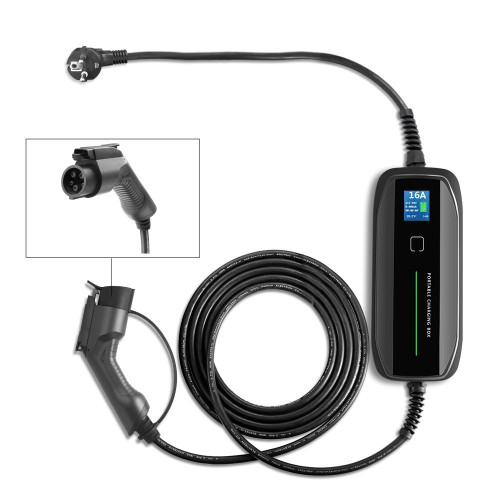 Зарядная станция BS-PCD030 Besen 10-16A 230В 3,6 кВт разъем Type 1 с экраном з кабелем 5 м