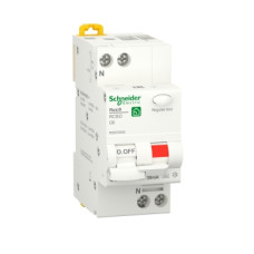Диференціальний автомат Schneider Electric Resi9 RCBO 6A C 1P+N 30mA А 6kA (R9D55606)