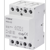 Модульный контактор IK63-22, 24 V, AC/DC Iskra