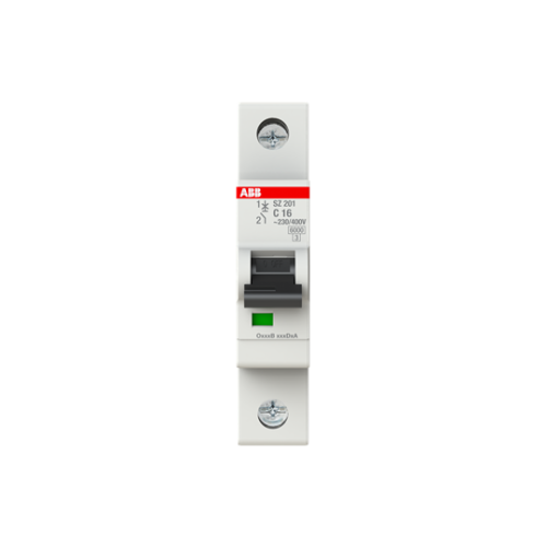Автоматический выключатель ABB System pro M C 16A 6kA 1P SZ201-C16 (2CDS251025R0164)