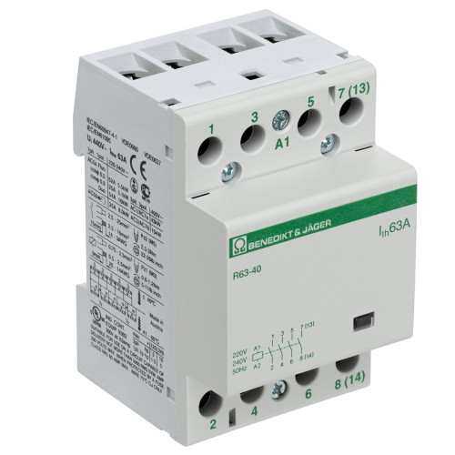 Контактор BENEDICT R63-40 63А 4NO 230В 50Hz (16530)