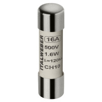 Запобіжник 10х38 16А gG CH10 500В ITALWEBER (1421016)
