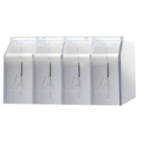 Захисна кришка перемикача S5x/0; 125-160А, 3п, низ Telergon