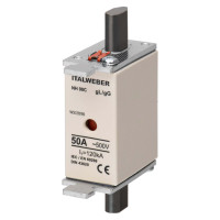 Предохранитель ножевой gG NH-00C 50A 500В ITALWEBER (1500650)