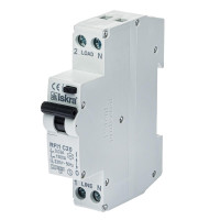 Диференційний вимикач 20A 1P+N A 30mA ISKRA RFI1C20A (786100921000)