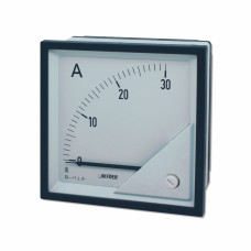 Aмперметр 90° вхід 60mV шкала 15А DC 72х72мм Frer (F72MAX015X60)