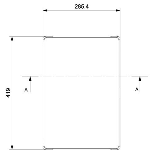 Распределительный щит IDE 24 модулей IP40 с шинами N и PE 419x285x118 мм (GPS24PT/RR)