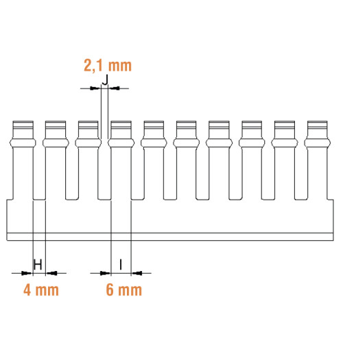 Перфорированный короб 15х60мм Klemsan KKC 1560 2м (0.0.0.5.51090)