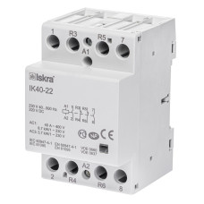 Контактор ISKRA IK40-22 40А 2НО+2НЗ 220/240 В 50/60 Гц (30045150000)