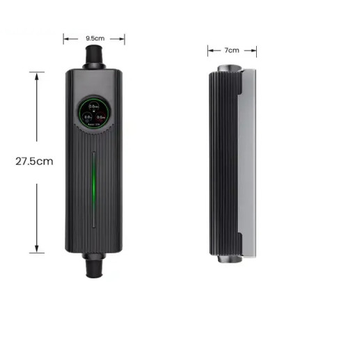 Зарядная станция BS-PCD050 Besen 32A-1Ф/24А-3Ф 230/400В 16 кВт розетка Type 2 с экраном + адаптерами на розетку Schuko 16A, CEE32A 3pin, CEE32A 5pin с кабелем 6,5 м + APP