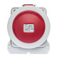 Розетка настенная силовая IDE 32A 415В 3P+N+T IP67 Красный (3826)