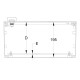 Шкаф из полиэстера IDE 400x400x200 серии GLASS IP66 (POL404020)