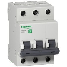 Автоматичний вимикач Schneider Electric 6A C 3P 4,5kA Easy9 (EZ9F34306)