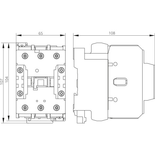 Контактор ISKRA KNL75-11 75А 220/240 В 50/60 Гц (30051103000)