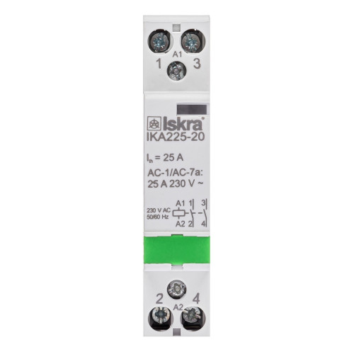 Модульный контактор IKA225-20, 230 V, AC Iskra