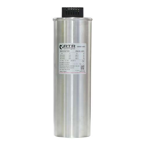 Конденсатор RTR 25 кВАр 400В DWCAP RCT 14%/134Гц (D4002505TER1RCT)