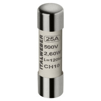 Запобіжник 10х38 25А gG CH10 500В ITALWEBER (1421025)