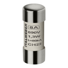 Запобіжник 22х58 8А gG CH22 690В ITALWEBER (1441008)
