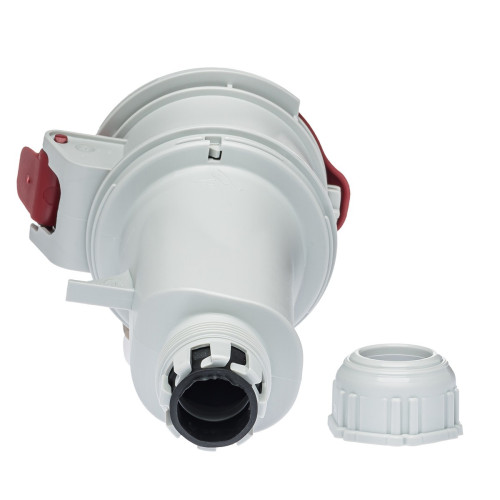 Розетка кабельна силова IDE 16A 415В 3P+N+E IP44 Червоний (3203)
