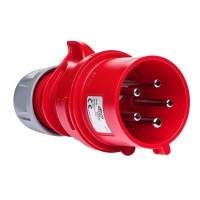 Вилка кабельна IDE 32A 415В 3P+N+E IP44 Червоний (8504)