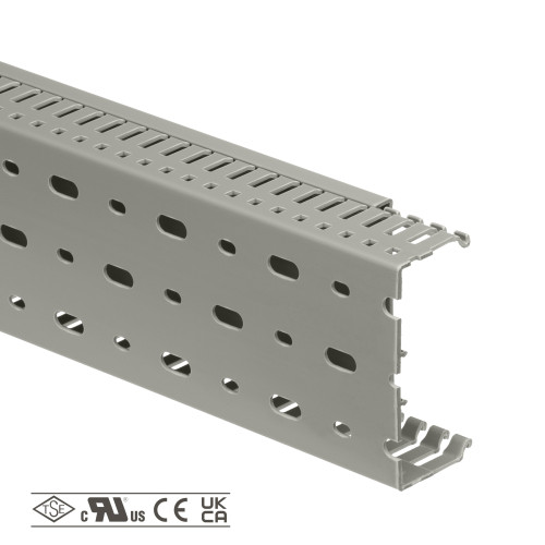 Перфорированный короб 80х40мм Klemsan KKD 8040 2м (0.0.0.5.558040)