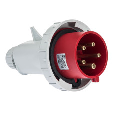 Вилка кабельная IDE 32A 415В 3P+N+E IP67 Красный (3606)