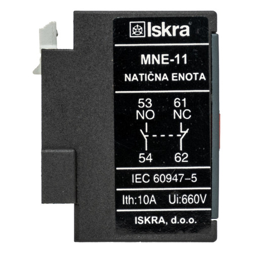 Додатковий контакт ISKRA MNE-11 1NO+1NC (786150001000)