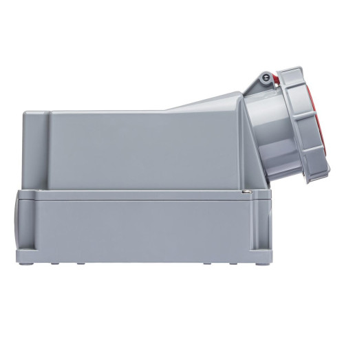 Розетка внешняя силовая IDE 125A 415В 3P+N+T IP67 Красный (3876)