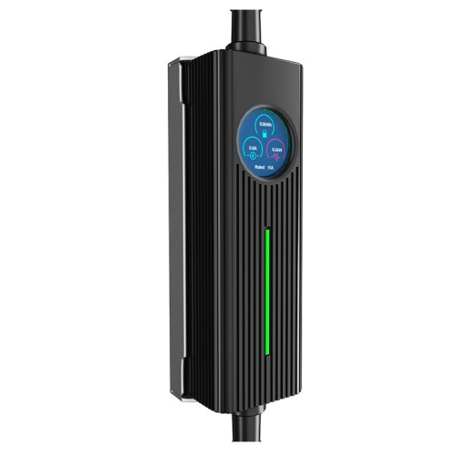 Зарядная станция BS-PCD050 Besen 32A-1Ф/24А-3Ф 230/400В 16 кВт розетка Type 2 с экраном + адаптерами на розетку Schuko 16A, CEE32A 3pin, CEE32A 5pin с кабелем 6,5 м + APP
