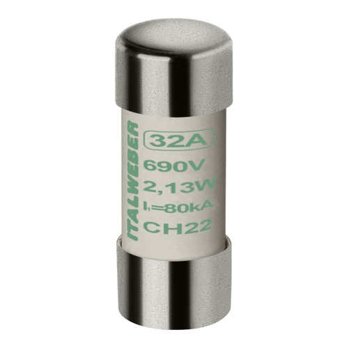 Предохранитель 22х58 32A aM CH22 690В ITALWEBER (1442032)