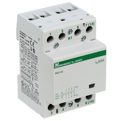 Контактор BENEDICT R63-40 63А 4NO 24В 50Hz (16536)