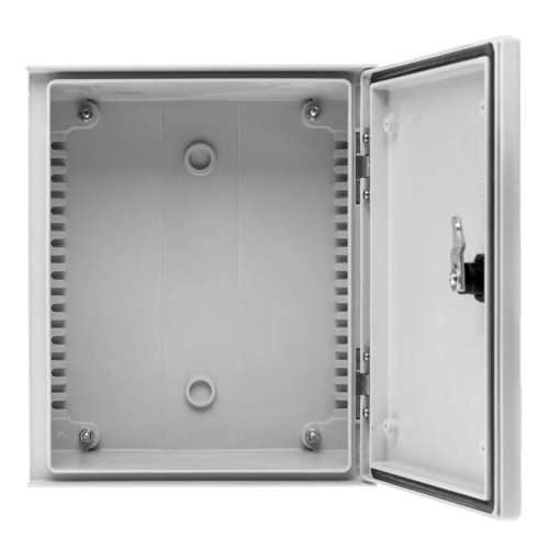 Шкаф из полиэстера IDE 300x250x140 серии GLASS IP66 (POL302514)