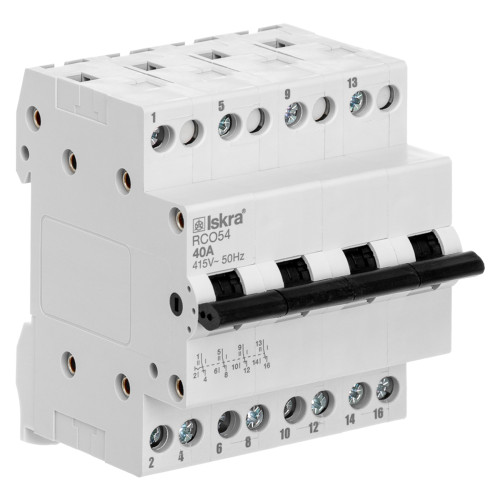 Перемикач навантаження ISKRA RCO54 40А 1-0-2 4P (786101208000)